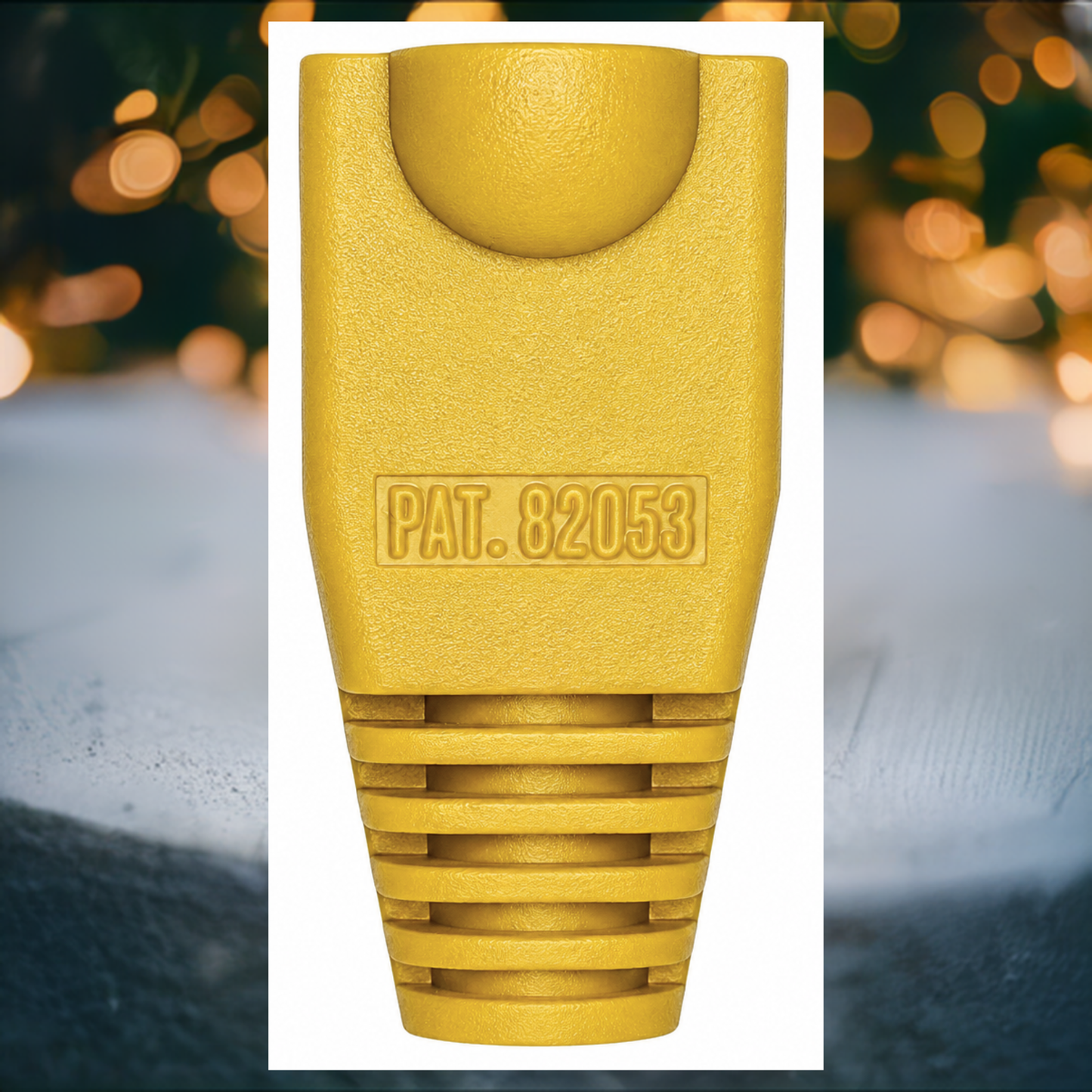 R.J. Enterprises - RJ45 Strain Relief Boot Yellow 0.035/p (200, 2-Pack ($3.50 Each)) - R.J. Enterprises