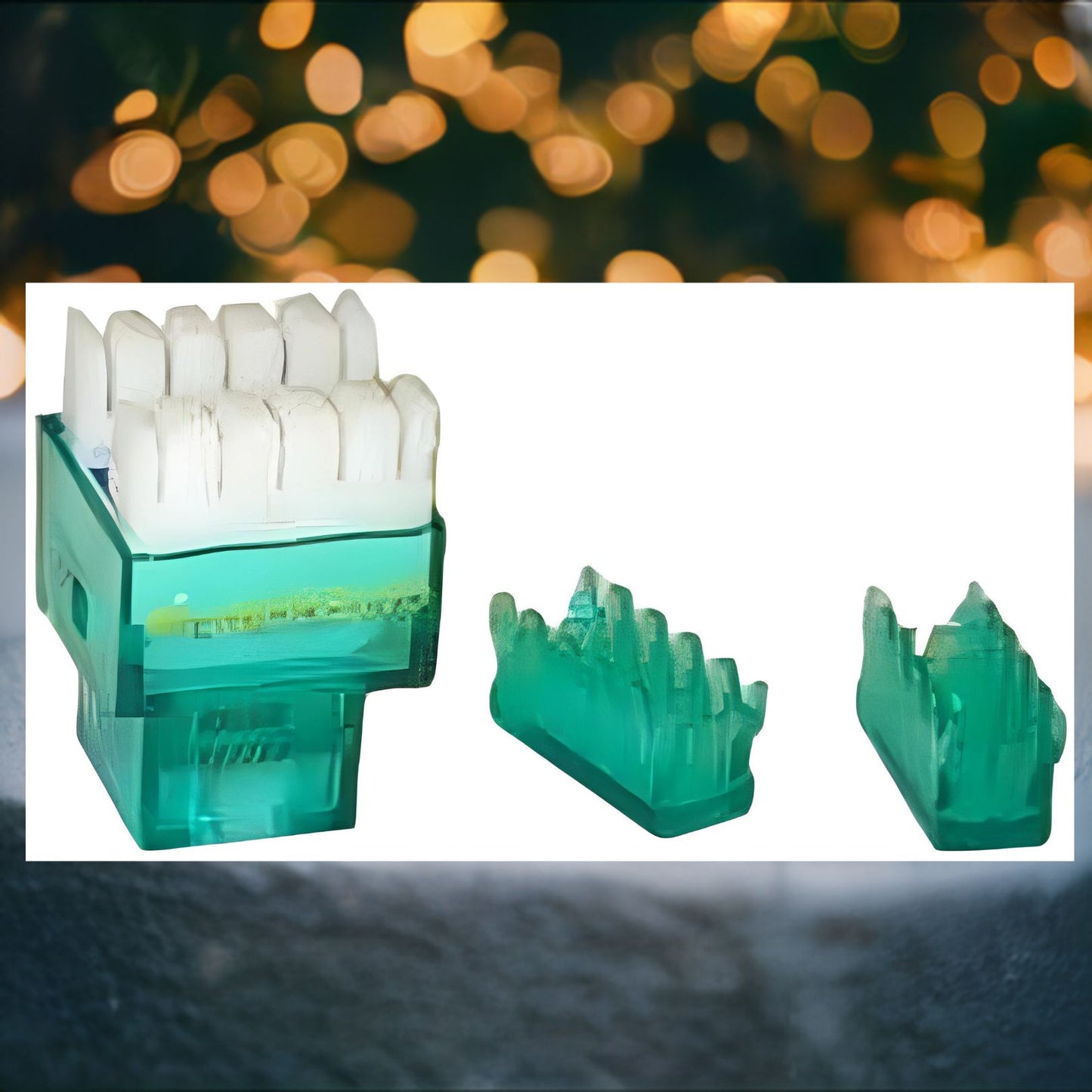 R.J. Enterprises - 3013A-8-CJ-GN, Cat5e Jack, 180-degree, Green - R.J. Enterprises