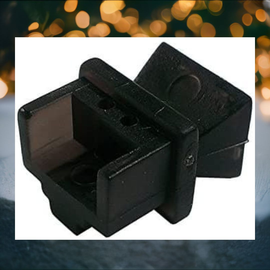 R.J. Enterprises - RJ45 Jack Dust Cover, Cap, Protector, Black (100 pieces) - R.J. Enterprises