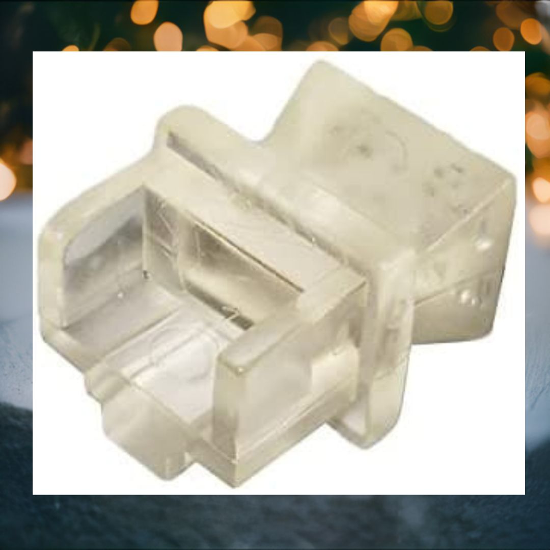 R.J. Enterprises - RJ45 Jack Dust Cover, Cap, Protector, White (100 pieces) - R.J. Enterprises