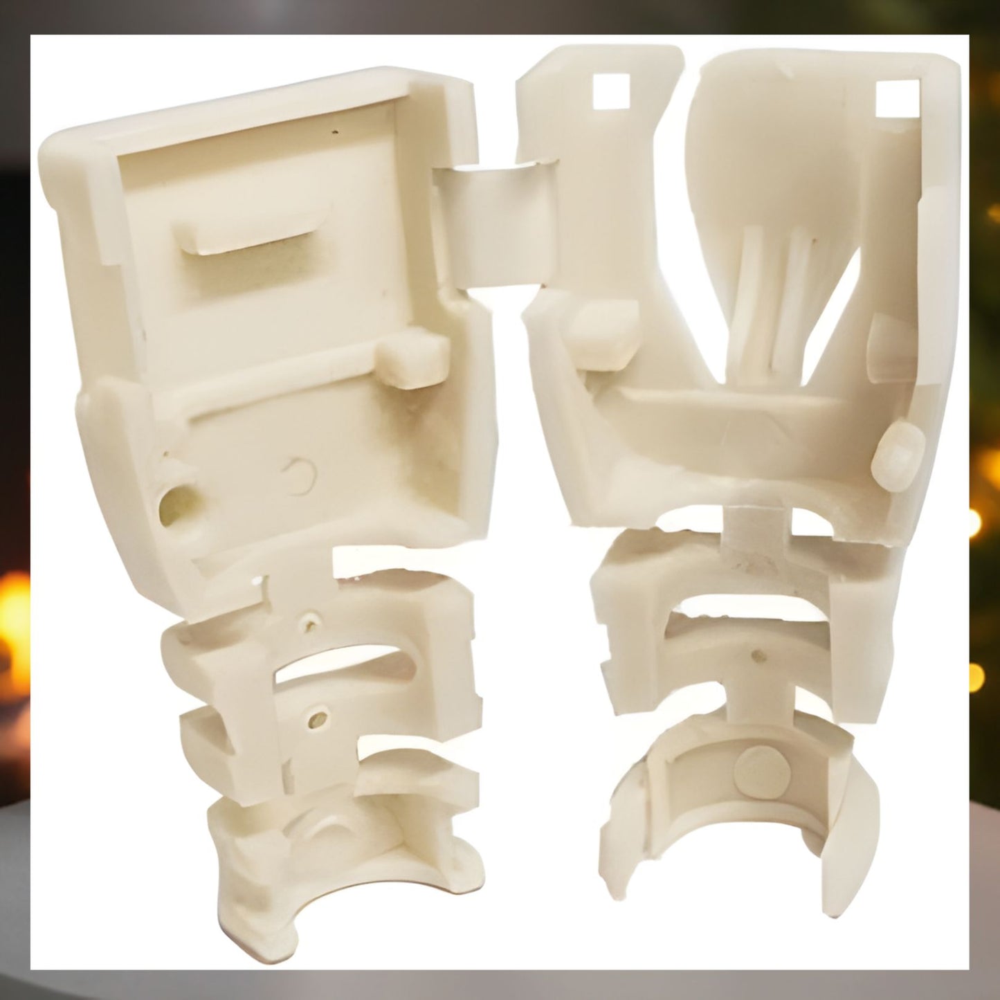 R.J. Enterprises RJ45 Ivory Strain Relief Boot; 2-pc Snap-on Design (100 PC's per bag) - R.J. Enterprises