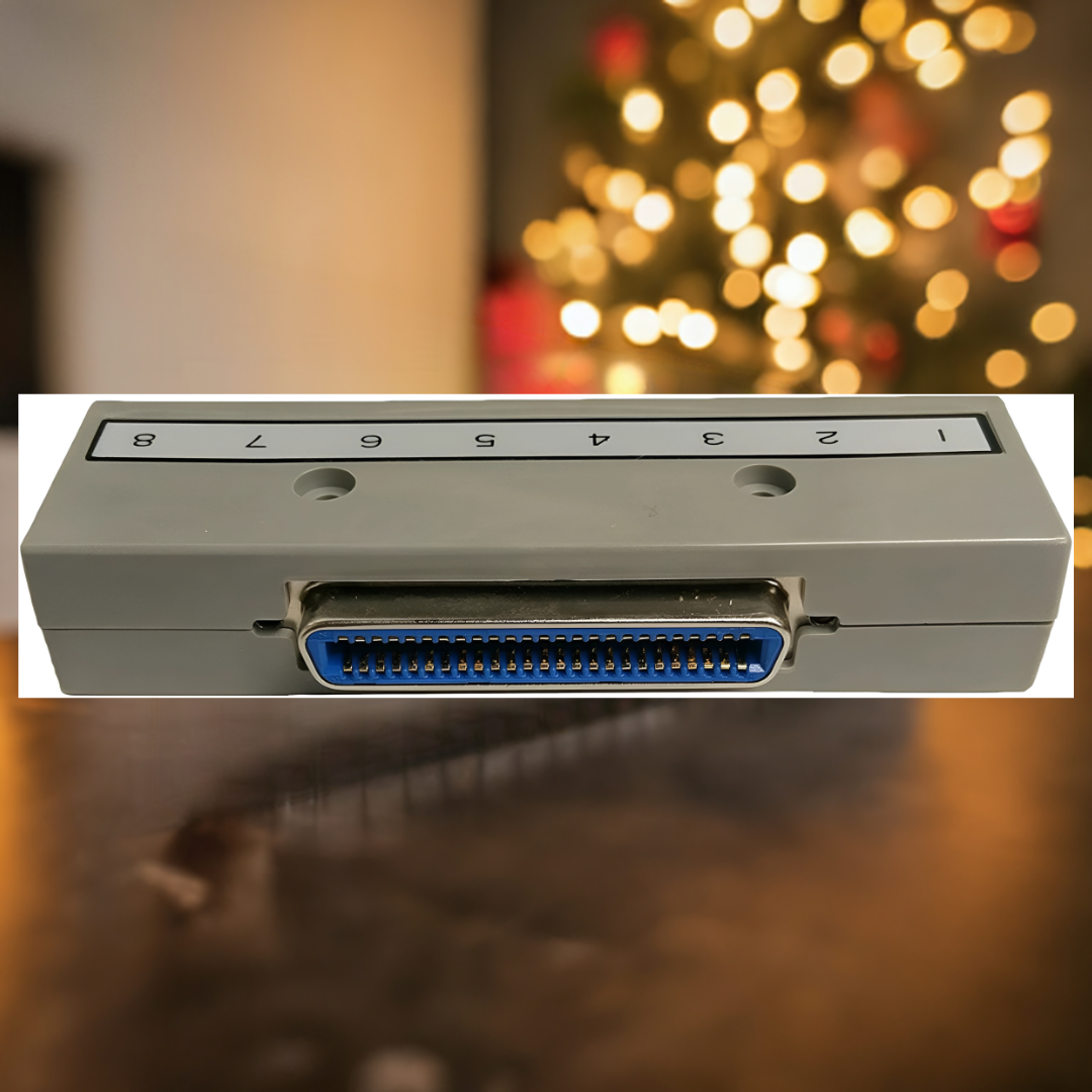 R.J. Enterprises - RJ-800T-8(F) - Telco Harmonica Connector (Female), 8 RJ12 Ports (6P6C) - R.J. Enterprises