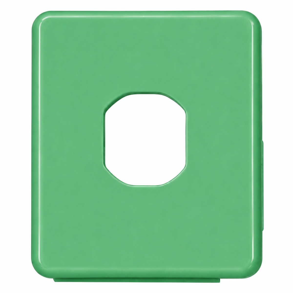 Keystone ST Fiber Adapter Insert, Green, 100-Pack | 9G-R0KH-SF8O