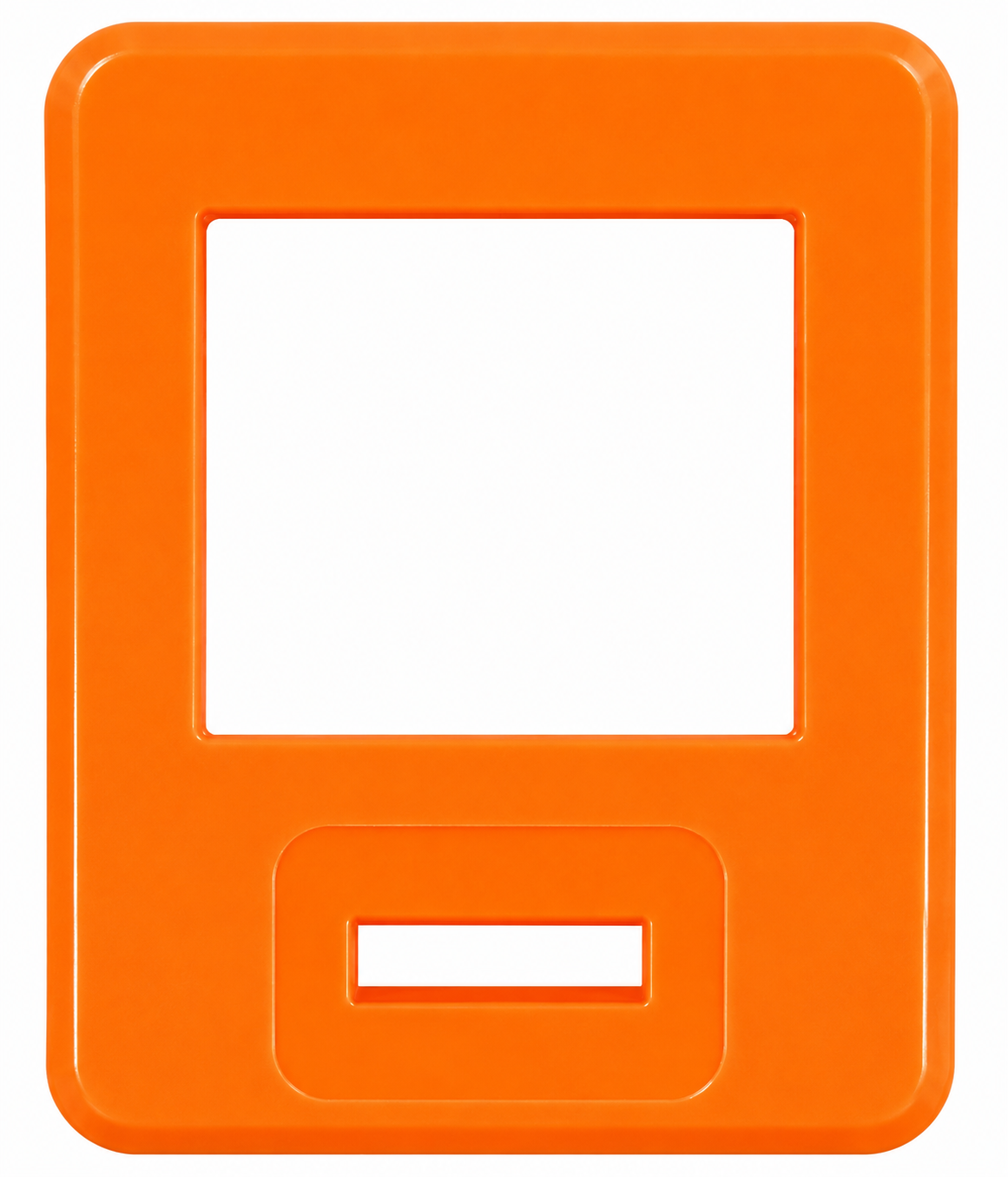 Keystone Blank Insert, Orange, 100-Pack | 5M-J93R-JNFT