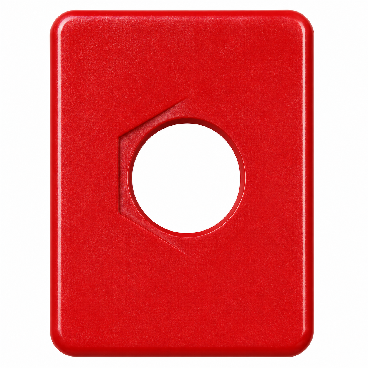 R.J. Enterprises - Keystone F-Type Coax Coupler Insert - Red (100 Pcs)
