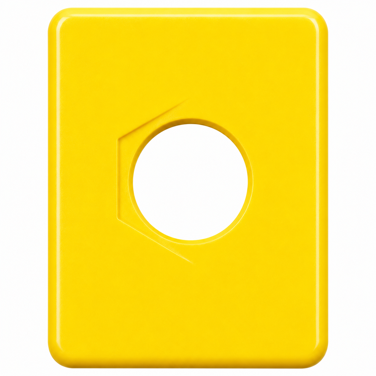 Keystone F-Type Coax Coupler Insert, Yellow, 100-Pack | 8K-6CGE-VXT9