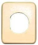 R.J. Enterprises 3013BUS-3 BNC/TNC Coupler Insert Ivory (100 pcs per bag) - R.J. Enterprises