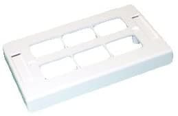 R.J. Enterprises 625B17F-6 AMO Face Plate 6 Port - R.J. Enterprises