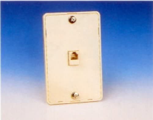 R.J. Enterprises 219-4S Wall Phone Plate (4C) - R.J. Enterprises