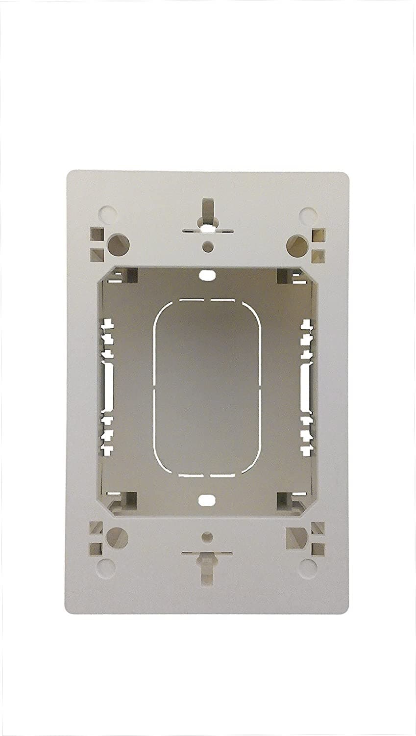 R.J. Enterprises Back Box, White, 2 Inches Deep - R.J. Enterprises