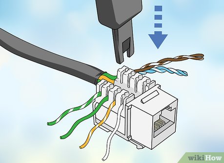 How to Install an Ethernet + Coax Wall Plate in a Finished Room