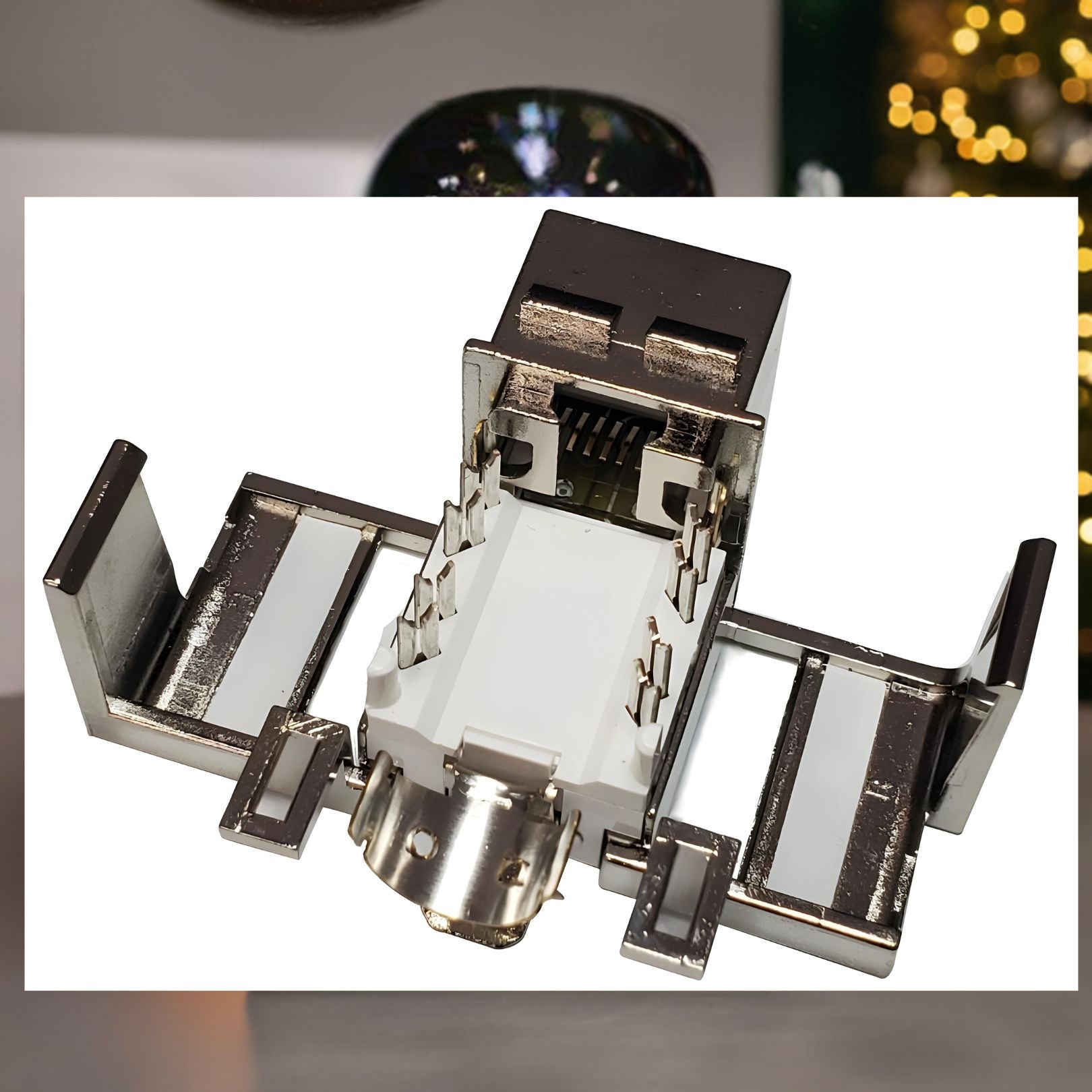R.J. Enterprises (10p/Pack) - keystone type Cat6A Jack (Fully Shielded-no punch down) 10 Gigabit -P/N 3013A-R8FS-C6A - R.J. Enterprises