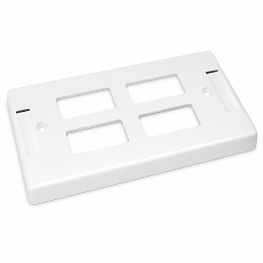 R.J. Enterprises - AMO Face Plate 4 Port