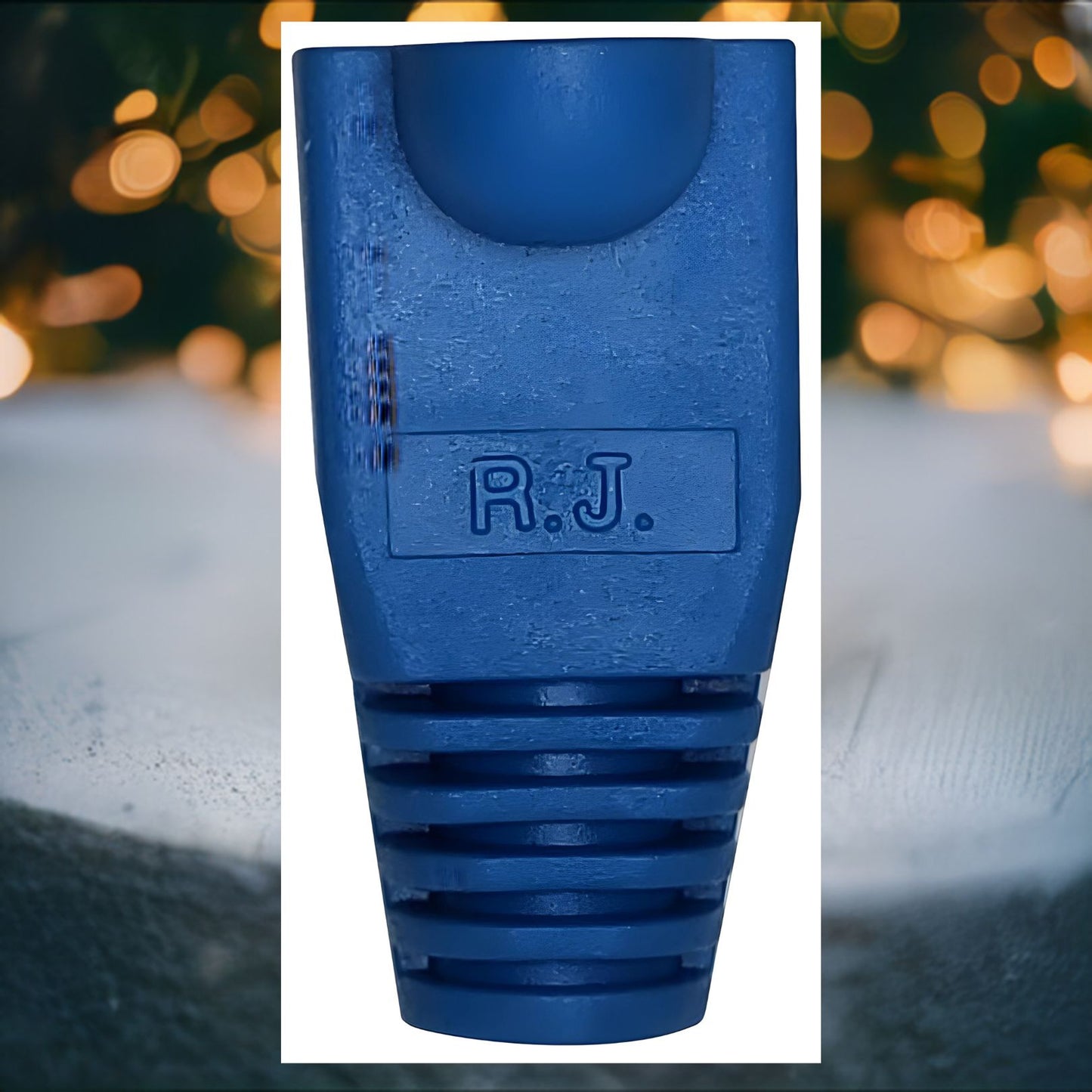 Buy ONE Get ONE FREE-R.J. Enterprises - (200 Pcs) RJ45 Strain Relief Boot Blue RJ-SR-0-BL (Patented) - R.J. Enterprises