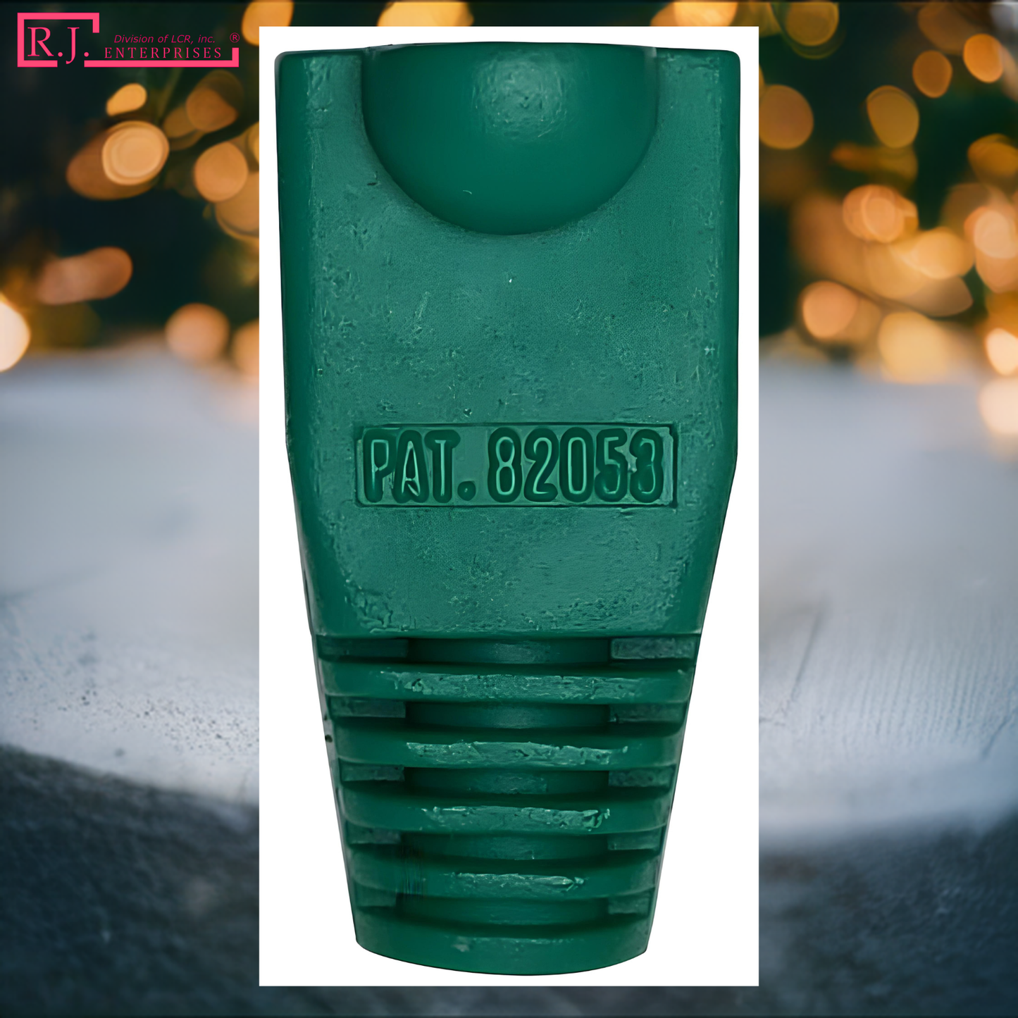 Buy One Get One FREE-R.J. Enterprises - RJ45 Strain Relief Boot Green (100 Pcs) - R.J. Enterprises