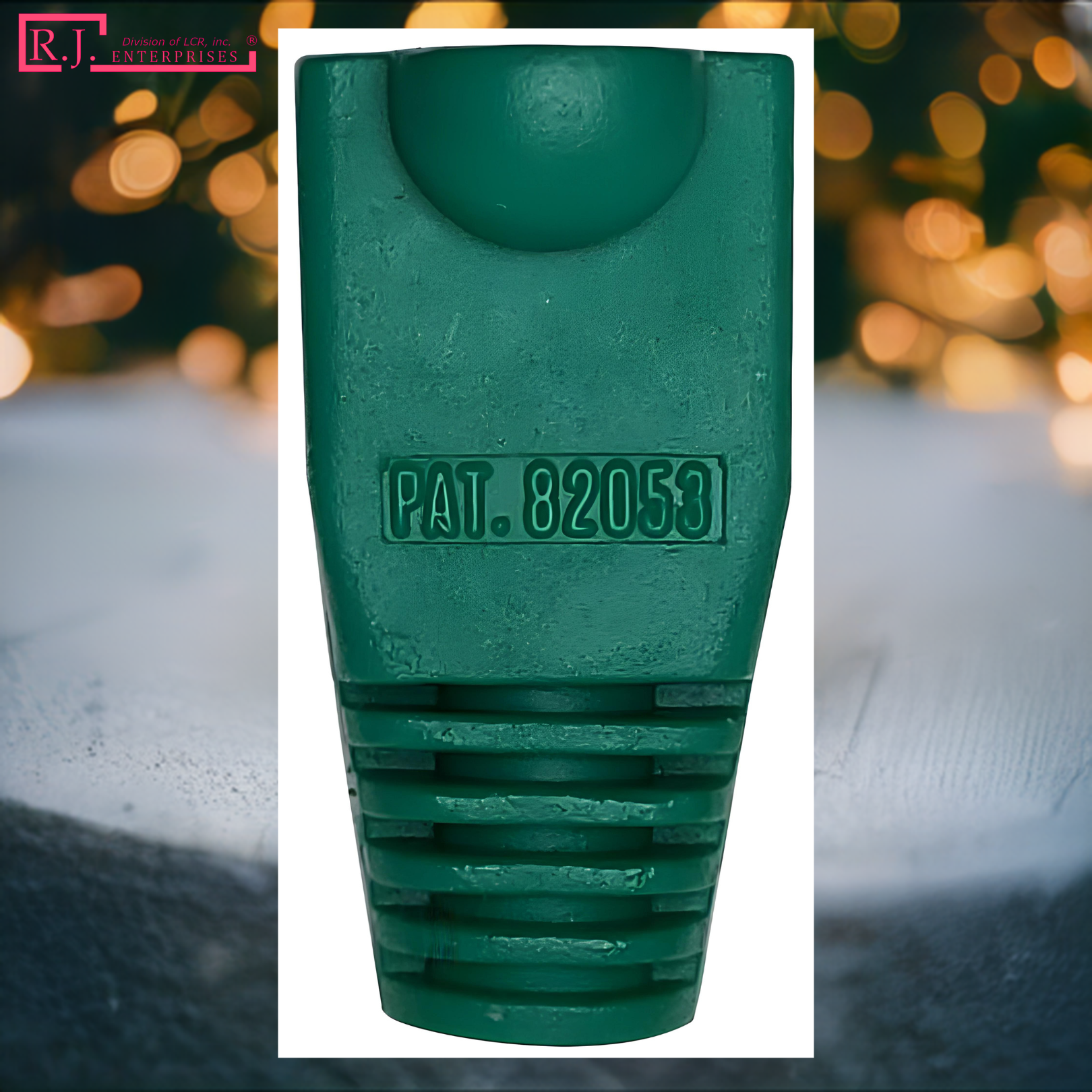 Buy One Get One FREE-R.J. Enterprises - RJ45 Strain Relief Boot Green (100 Pcs) - R.J. Enterprises