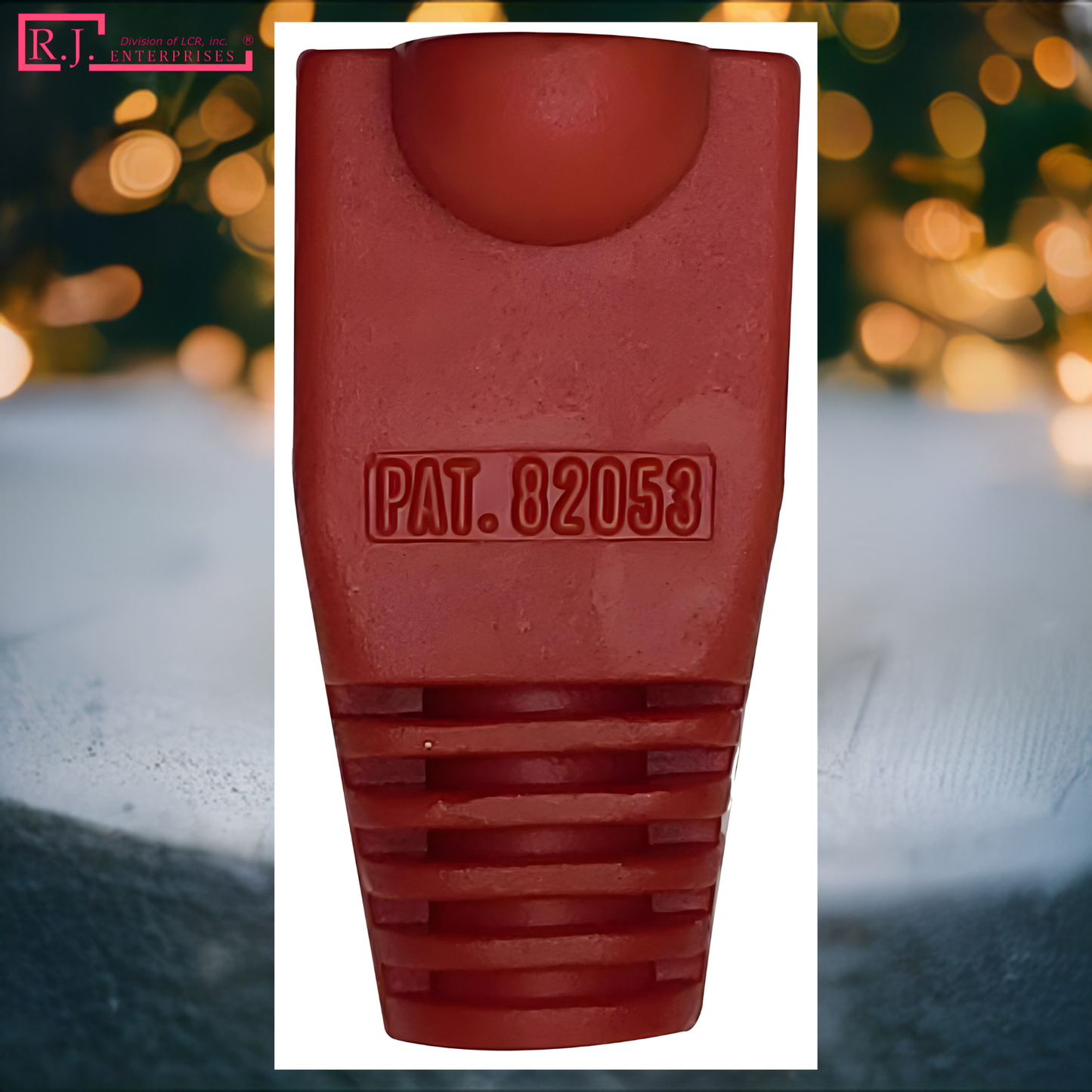 Buy One Get One FREE-R.J. Enterprises - RJ45 Strain Relief Boot Red (100 Pcs) - R.J. Enterprises