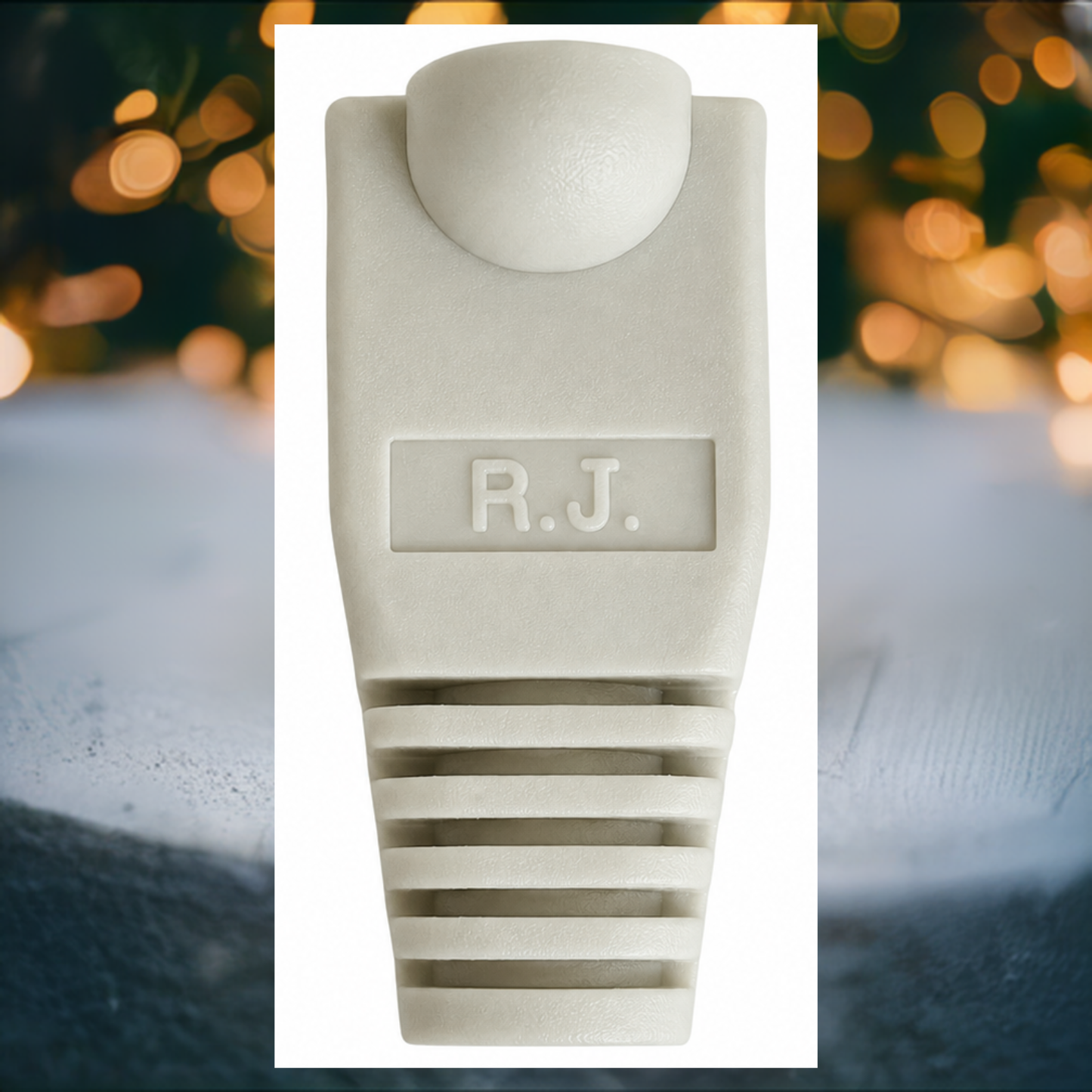 R.J. Enterprises- RJ45 Strain Relief Boot, Ivory, 0.035/p (200, 2-Pack ($3.50 Each)) - R.J. Enterprises