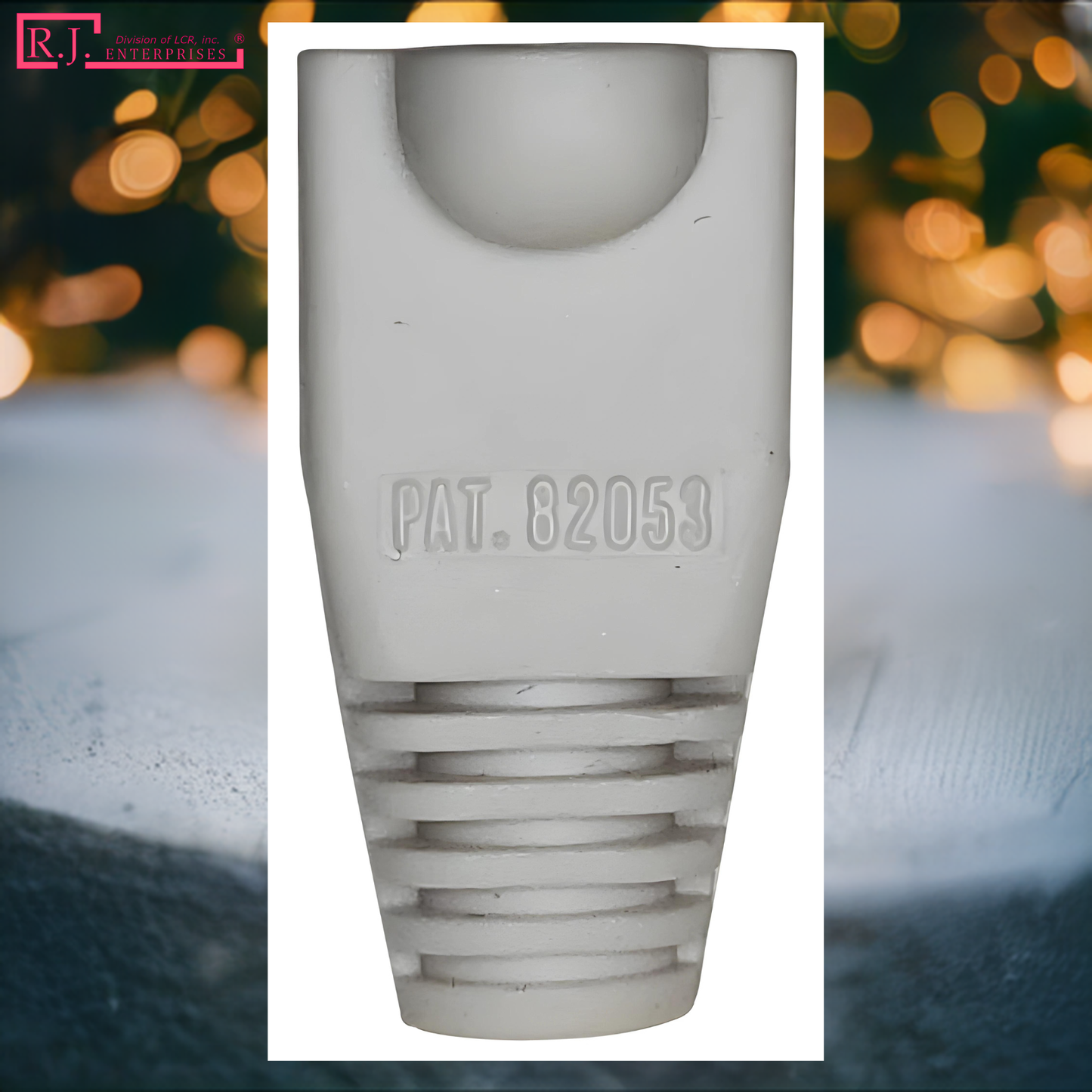 Buy One Get One FREE-R.J. Enterprises - RJ45 Strain Relief Boot Grey (100 Pcs) - R.J. Enterprises