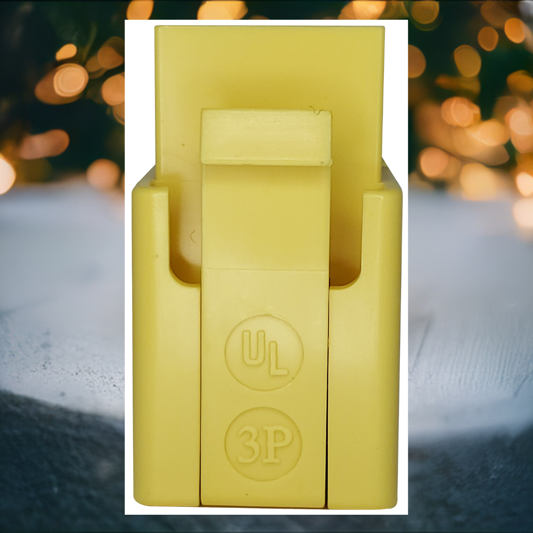R.J. Enterprises 3013A-8-C6-YE Category 6 Jack Yellow (10P/Bag) - R.J. Enterprises