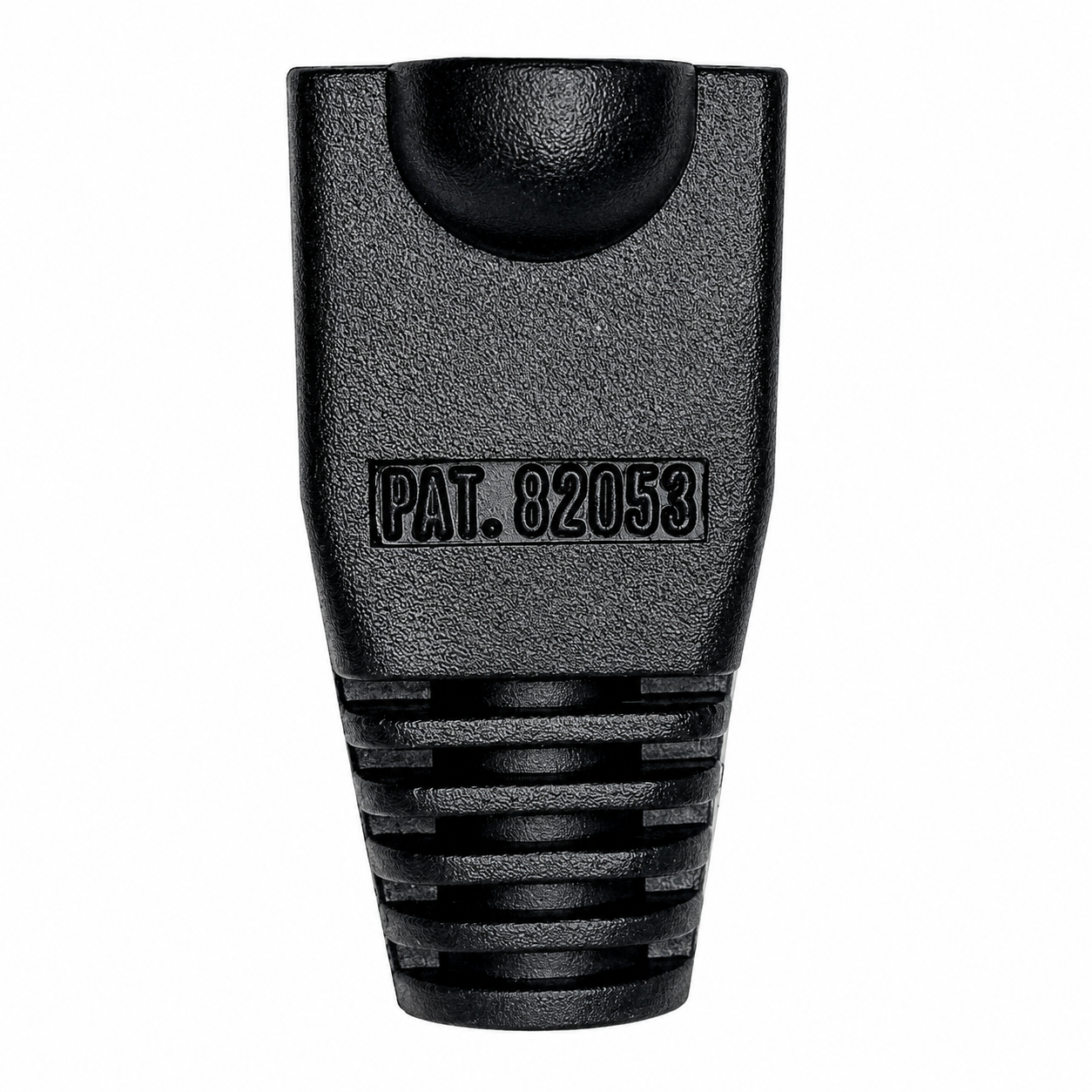R.J. Enterprises - RJ45 Strain Relief Boot Black 0.035/p (2-Bag, 100pcs ea) - R.J. Enterprises