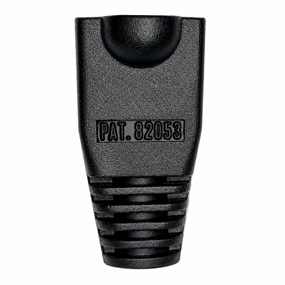 R.J. Enterprises - RJ45 Strain Relief Boot Black 0.035/p (2-Bag, 100pcs ea) - R.J. Enterprises