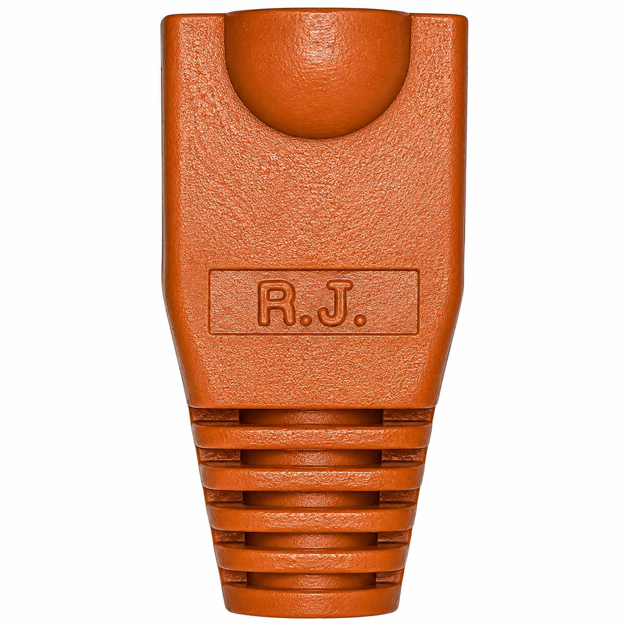 R.J. Enterprises - RJ45 Strain Relief Boot Orange 0.035/p (2-Bag, 100pcs ea)