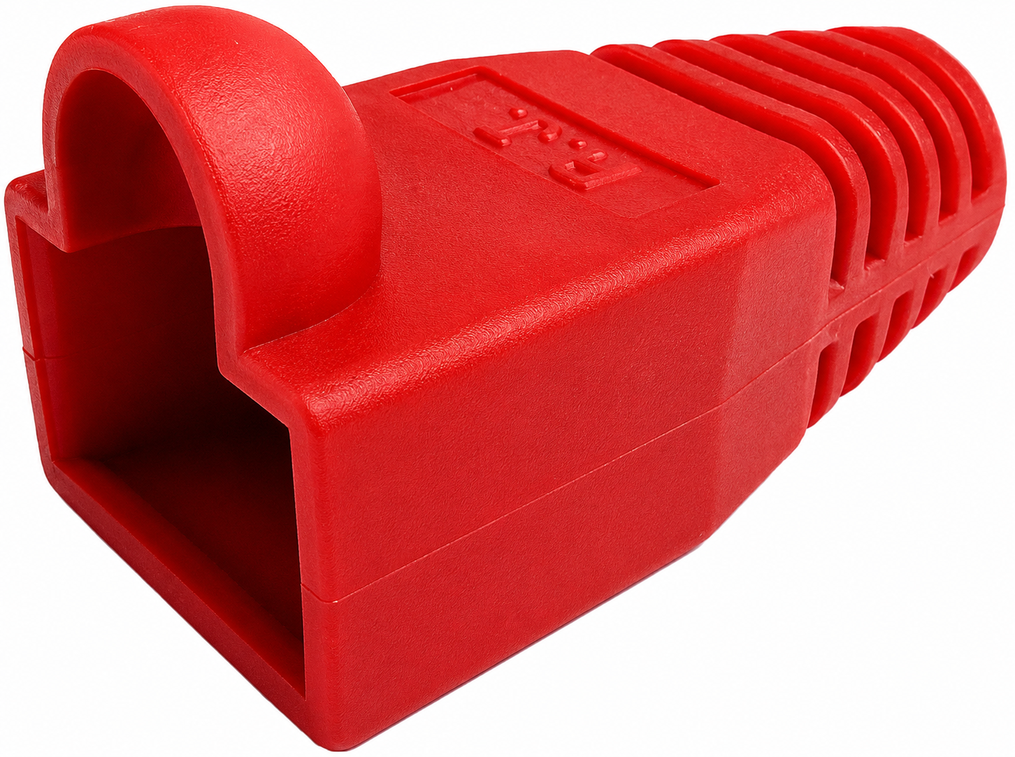 R.J. Enterprises - RJ45 Strain Relief Boot Red 0.035/p (200, 2-Pack ($3.50 Each)) - R.J. Enterprises