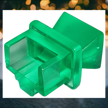 R.J. Enterprises - RJ45 Jack Dust Cover, Cap, Protector, Green (100 Pcs) - R.J. Enterprises