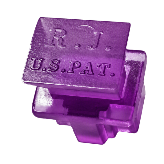 R.J. Enterprises - RJ45 Jack Dust Cover, Cap, Protector, Violet (100 Pcs) - R.J. Enterprises