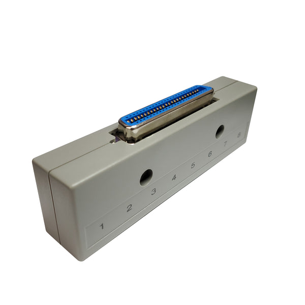 R.J. Enterprises - Telco Harmonica Connector (Female), 8 RJ12 Ports (6P6C) RJ-800T-8(F) - R.J. Enterprises