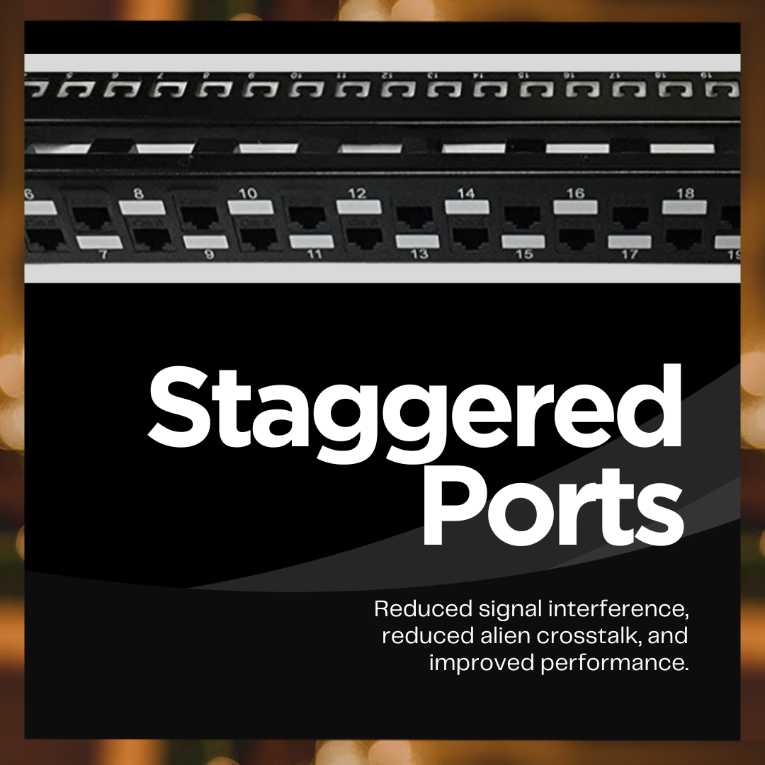 SDPP-24-C6, built with staggered ports to reduce crosstalk