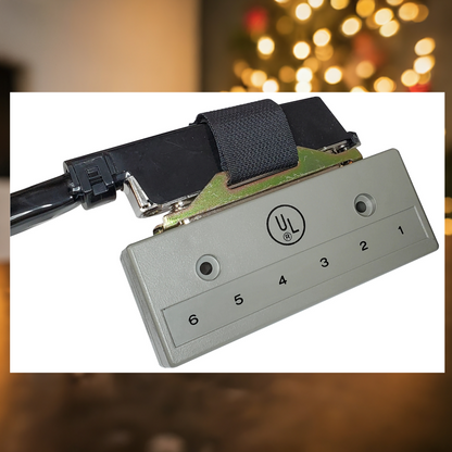 R.J. Enterprises - Harmonica Connector (Male), 6 RJ45 Ports - R.J. Enterprises