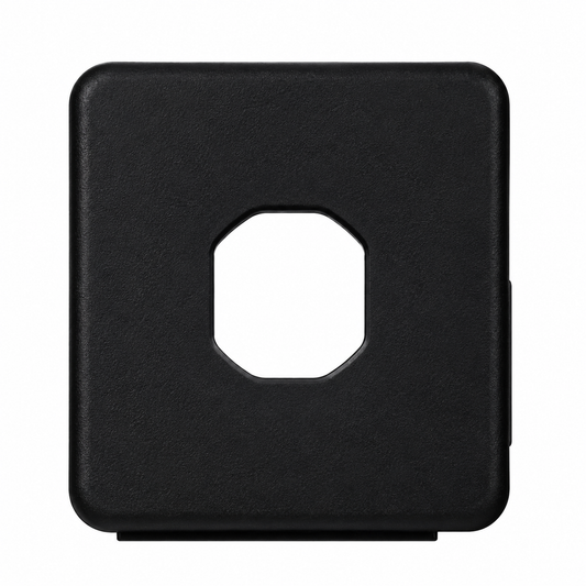 Keystone ST Fiber Adapter Insert, Black, 100-Pack | S9-PV9T-TT4L