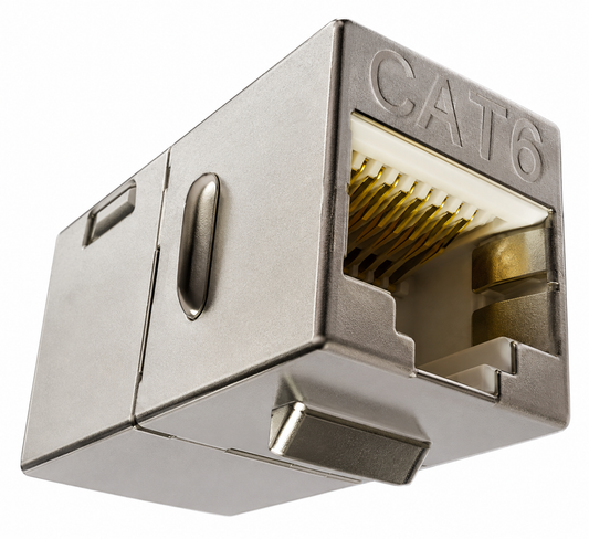 Cat6 Shielded RJ45 Keystone Coupler | RJ-210-C6-S