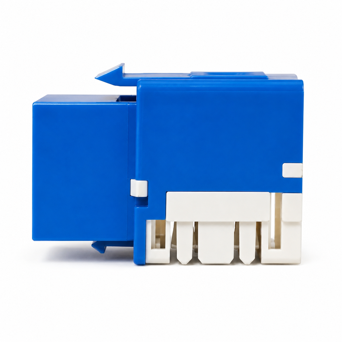 R.J. Enterprises - Cat6 Keystone Jack, Blue (10 Pcs) - R.J. Enterprises