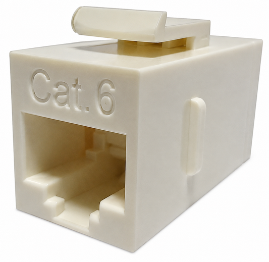 Cat6 RJ45 Keystone Coupler | RJ-210-C6
