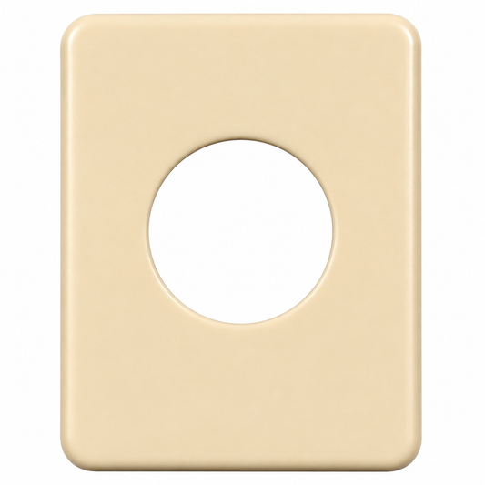 Keystone BNC/TNC Coupler Insert, Ivory, 100-Pack | FH-AMLD-0LDE