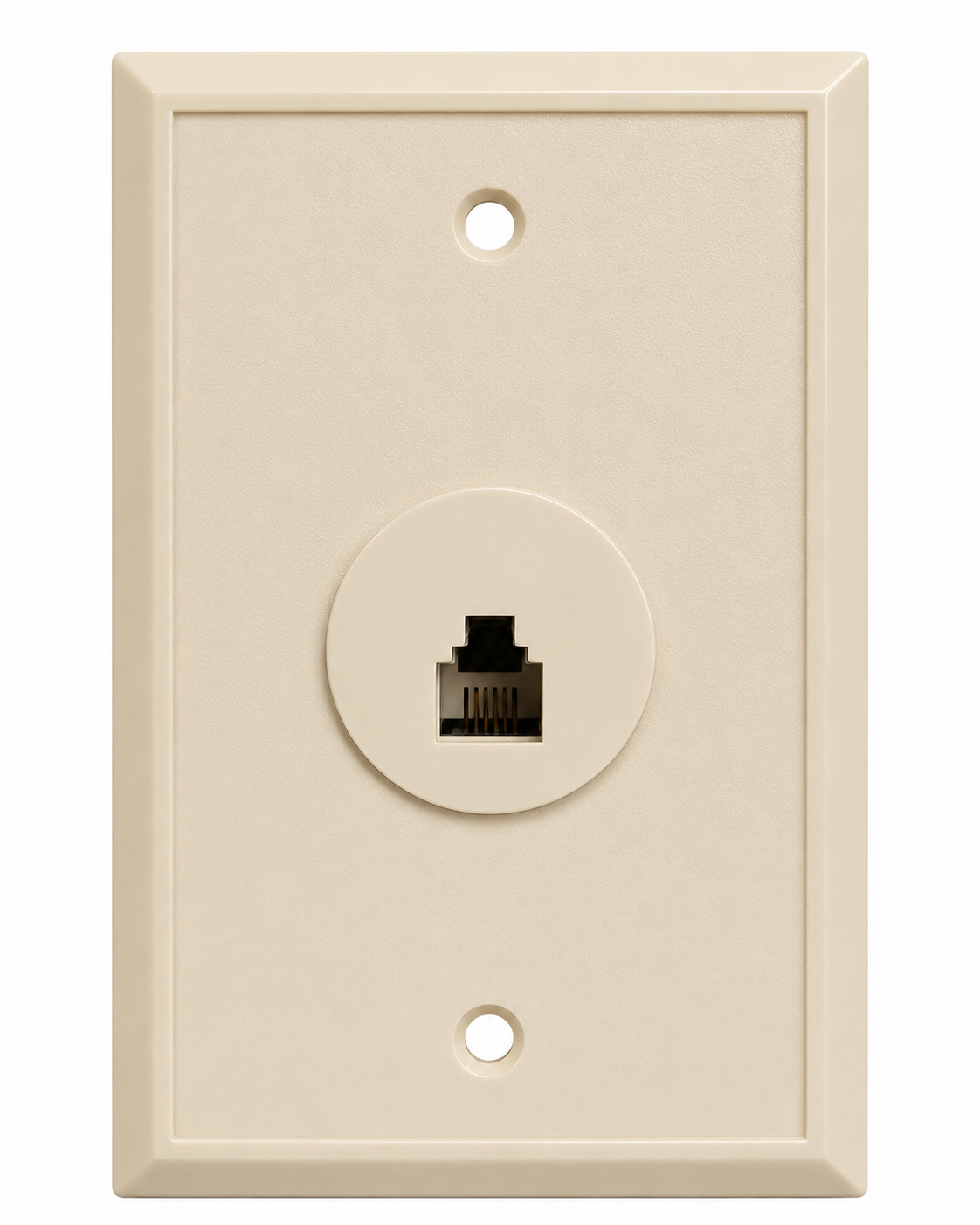 R.J. Enterprises - Flush Mount Wall Jack (4C) (10 Pcs)