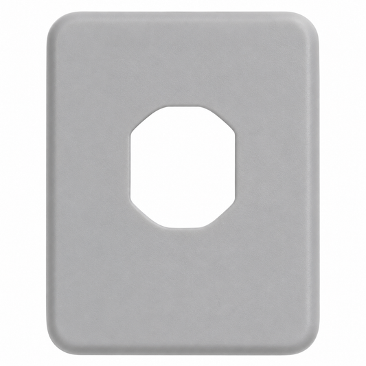 Keystone ST Fiber Adapter Insert, Grey, 100-Pack | GK-U9JC-0AOA
