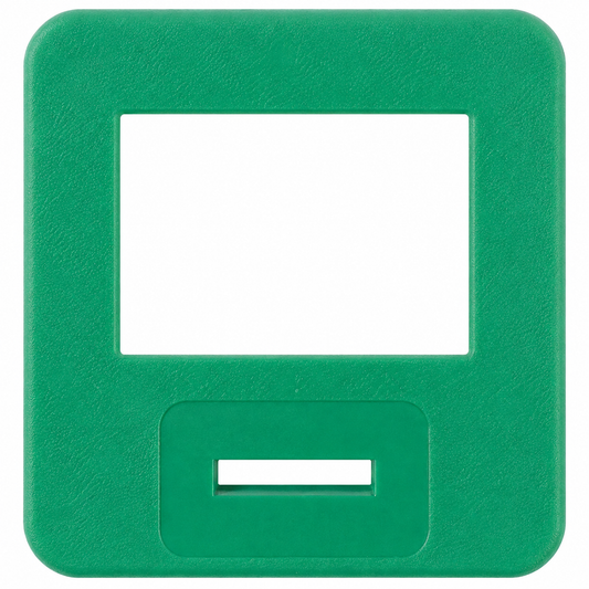 Keystone Blank Insert, Green, 100-Pack | C0-Q4X9-Y9BE