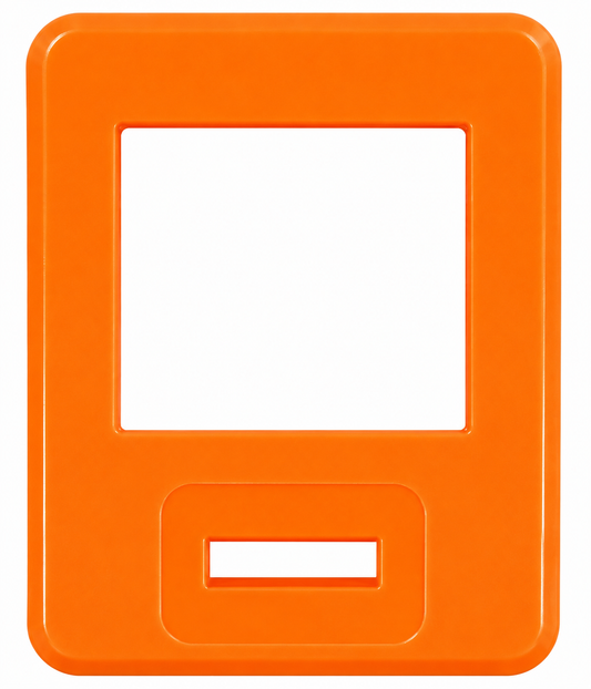 Keystone Blank Insert, Orange, 100-Pack | 5M-J93R-JNFT