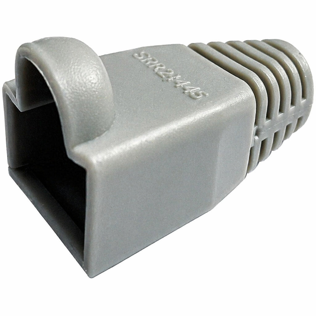 R.J. Enterprises - RJ45 Strain Relief Boot Grey 0.035/p (200, 2-Pack ($3.50 Each)) - R.J. Enterprises