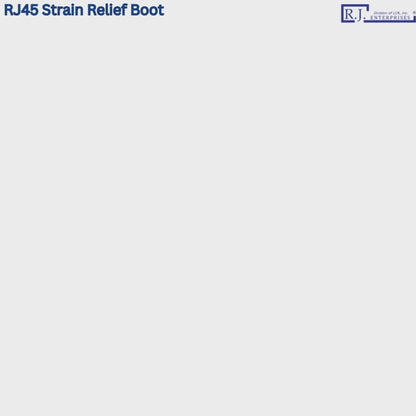 R.J. Enterprises - RJ45 Strain Relief Boot (100 Pcs)