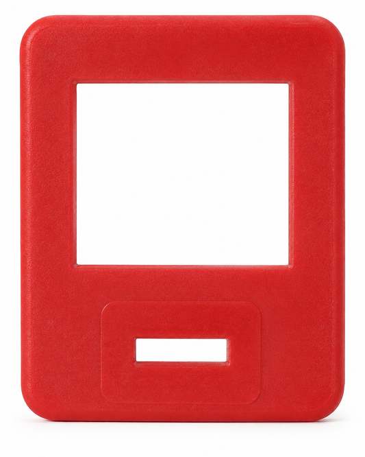 Keystone Blank Insert, Red, 100-Pack | OQ-JZRL-7V4W