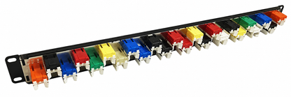R.J. Enterprises - Cat6 Patch Panel (Special Design, 568A/B, 24 Port)