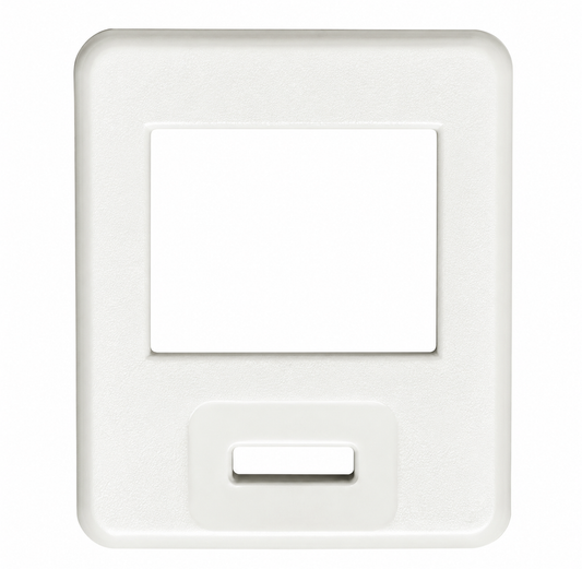 Keystone Blank Insert, White, 100-Pack | 8K-6VF5-VXJC