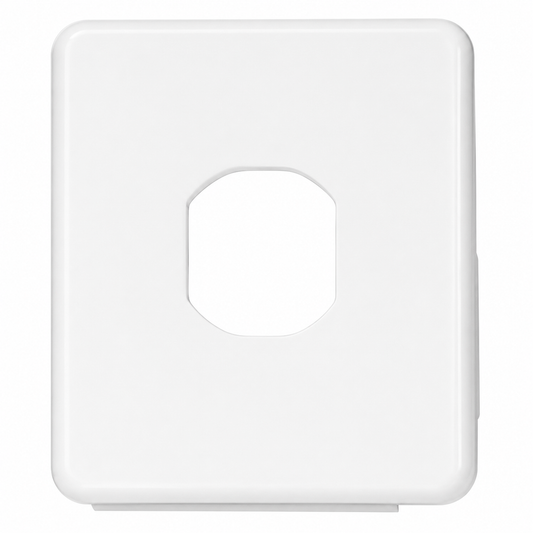 Keystone ST Fiber Adapter Insert, White, 100-Pack | 7W-6DLE-2O98