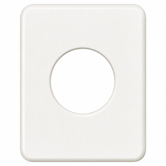 Keystone BNC/TNC Coupler Insert, White, 100-Pack | 39-ZSWM-H18H