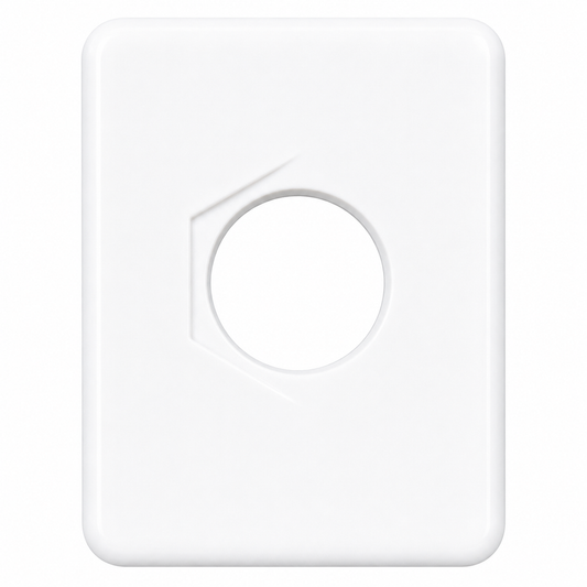 Keystone F-Type Coax Coupler Insert, White, 100-Pack | VF-EXT0-9B3K
